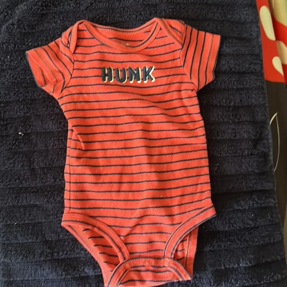 Carter’s Baby Romper Lot – Long & Short Sleeve – Size 6 Months – Boys
